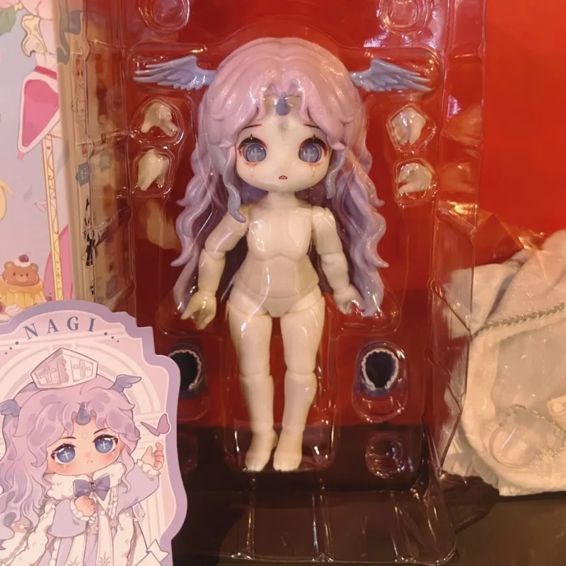 

New Nagi Beast Buddy Gen 5 Fantasy Realm Blind Box Bjd Jointed Action Figure 12th Scale Model Doll Girl Gift Birthday Present