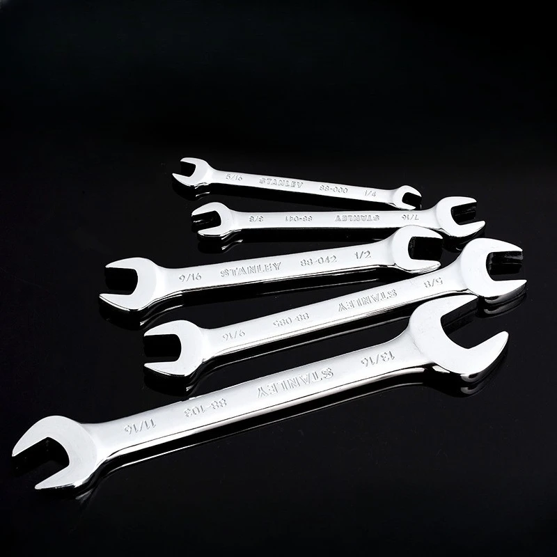 

Tool Metric Fine Polished Double Head Open Wrench Dull Head Wrench Auto Repair Wrench 6x7 30x32mm