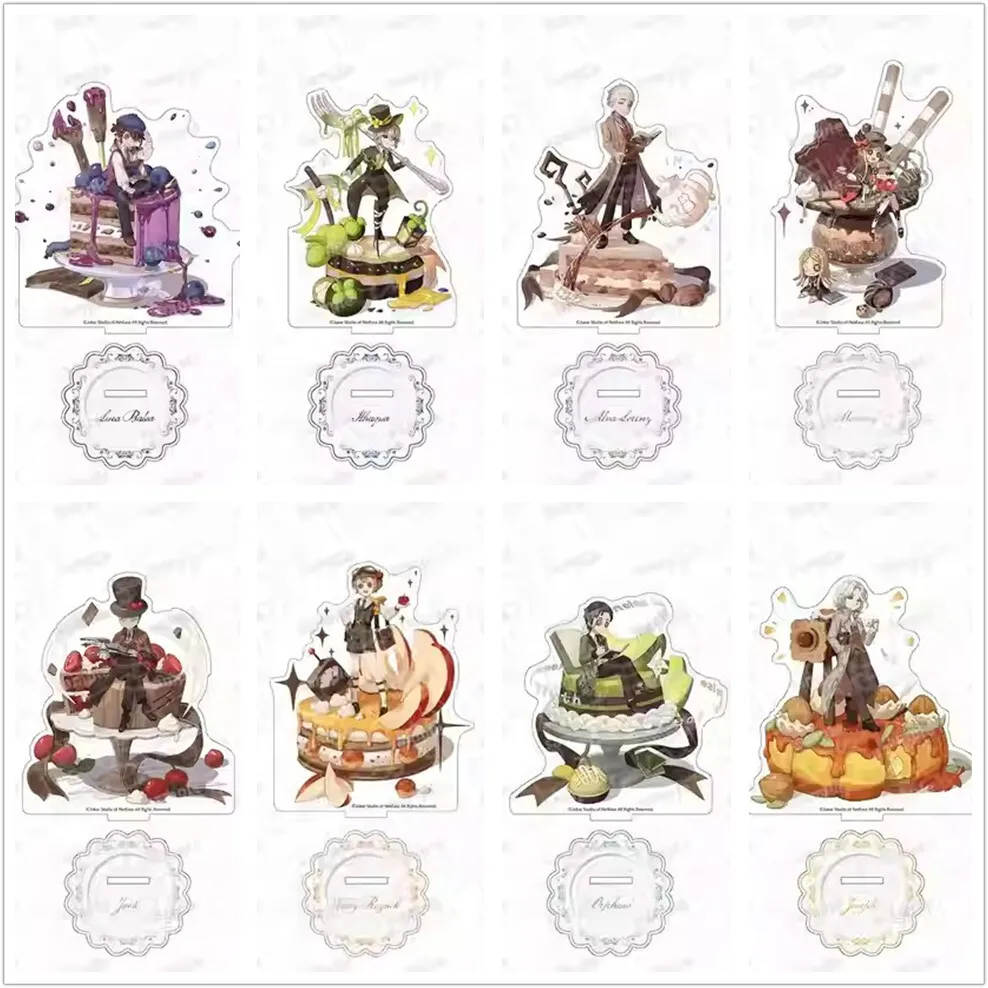 

Game Identity V Acrylic Stand Doll Anime Emma Woods Tracy Reznik Jack Figure Model Plate Cosplay Toy For Gift
