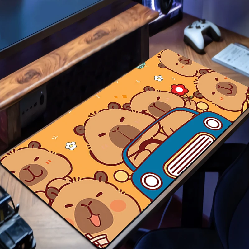 

Mouse Pad Laptop Non-slip Esports Office Laptop Capybara Desk Mat Game Player Mousepad Mini PC Accessories Keyboard Pad