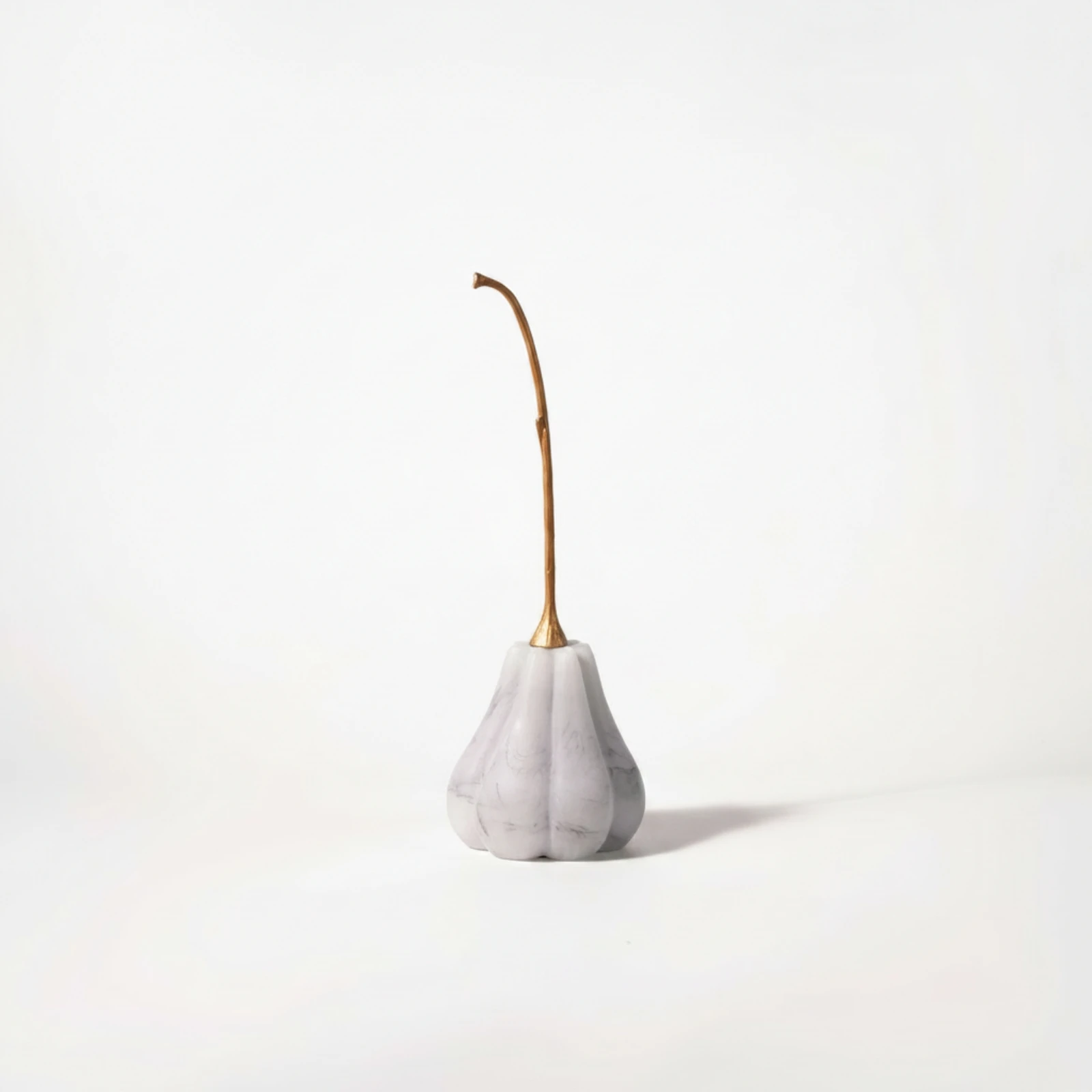 Pumpkin Ornament Abstract Pumpkin Sculpture Ornaments Modern Figurines Long-Lasting for Living Room, Bookshelf