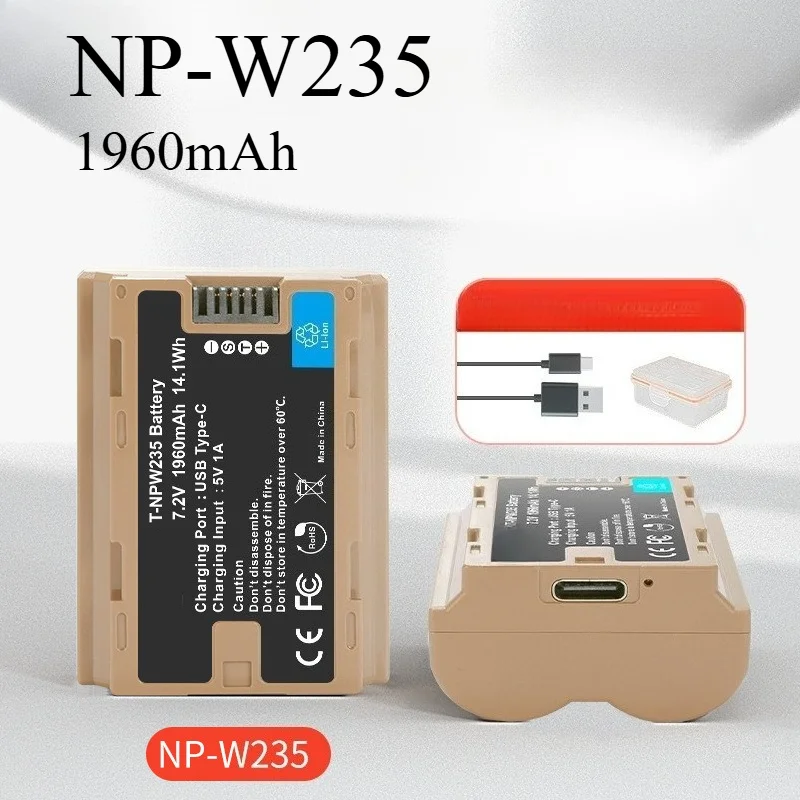 1960Mah NP-W235 Bat…