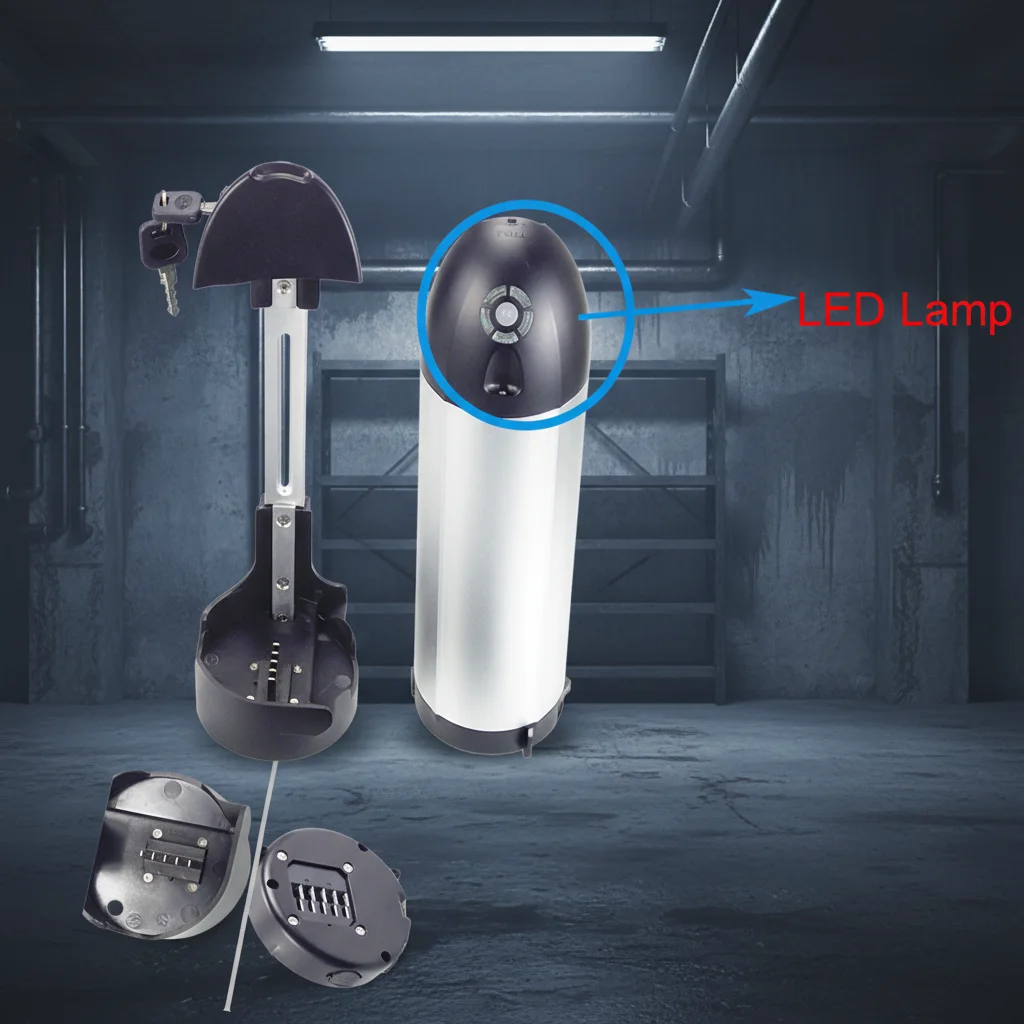 

Аккумуляторная батарея для электровелосипеда в виде бутылки для воды, 36В 10Ач, литий-ионные батареи для электровелосипеда OTTO MX2000