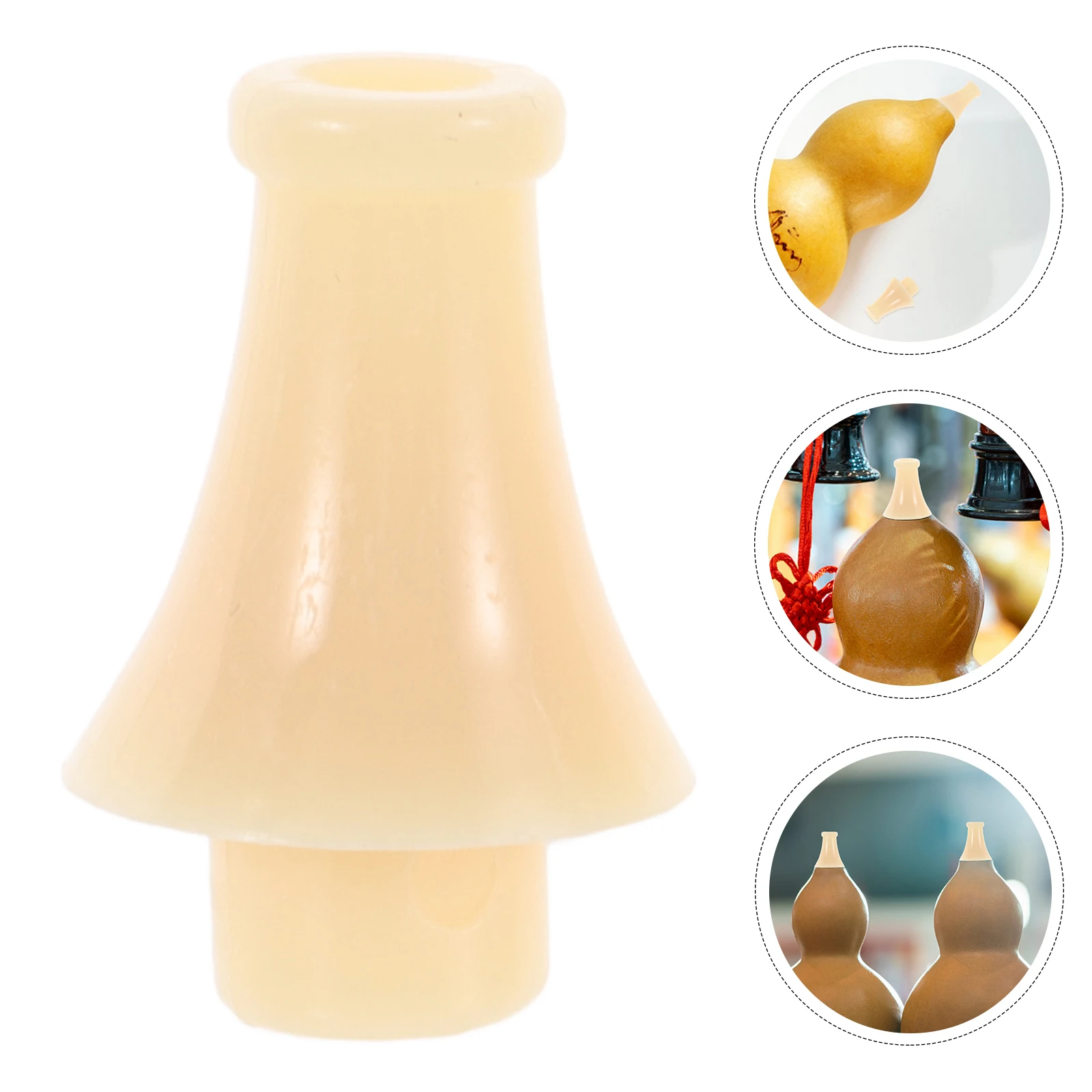 

2pcs Hulusi Mouthpiece Universal Chinese Replacement Durable Abs Resin Cucurbit Flute Supplies Beginner Friendly Drone Flute