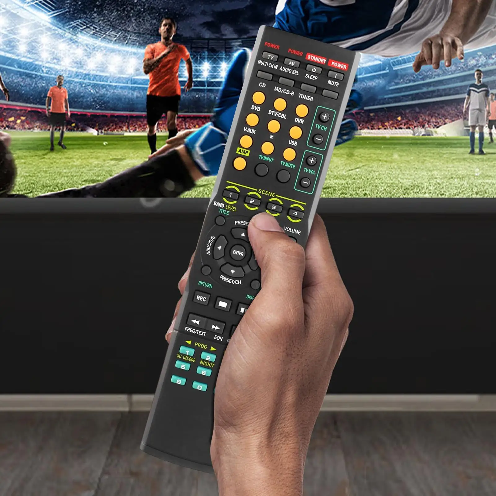 Yamaha AV 수신기 홈 오디오 HTR-6025 HTR-6030 Av 수신기 오디오 교체 원격 제어 홈 오디오 및 비디오 장비