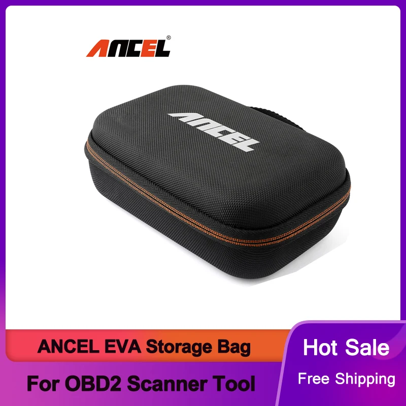 Portable Case Bag for OBD2 Scanner Auto-Diagnostic Scan Tool EVA Rubber For ANCEL AD310 AD410 JP700 OBD2 Scanner Storage Bag