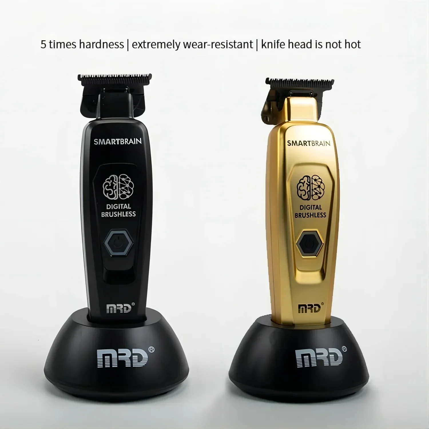 MRD GMT90-4 Professional Hair Clipper Trimmer Men Cordless Hair Clipper Barber Carving Clipper Salon 7200 R/Min Motor