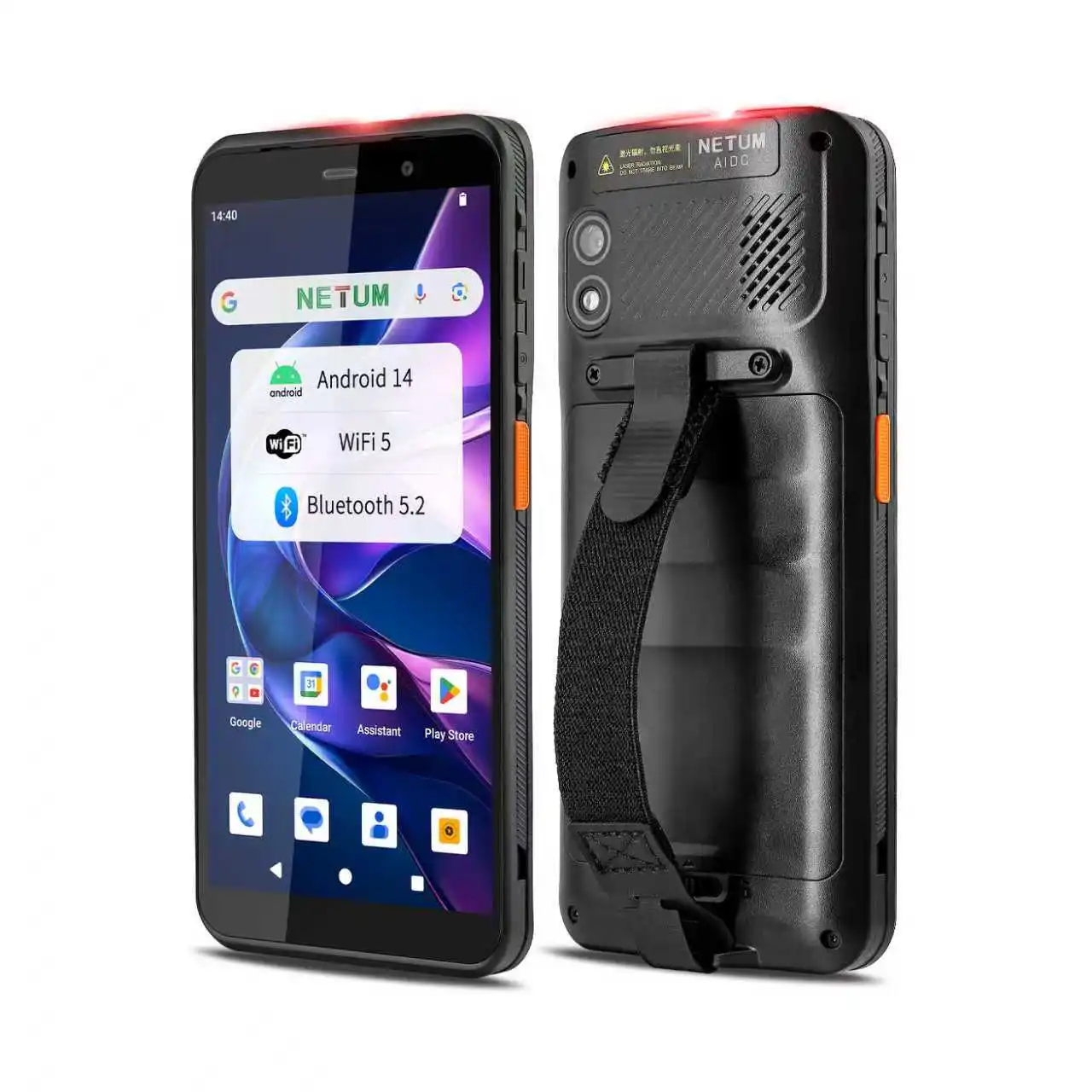 Netum Q900 Rfid Android 14.0 Handheld Reader Pda Handheld Rugged Industrial PDA Handheld Terminal Data Scanner