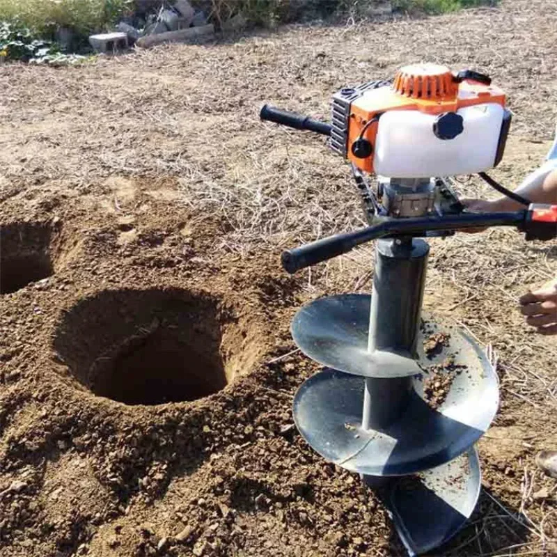 Greenhouse column digging machine Fruit forest tree planting and nesting machine Large area greening planting digging machine