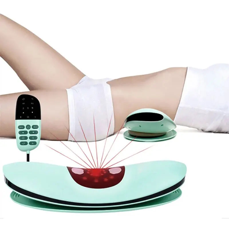 

Rechargeable Electric Lumbar Massage Cushion Back Body Strain Relief Massager