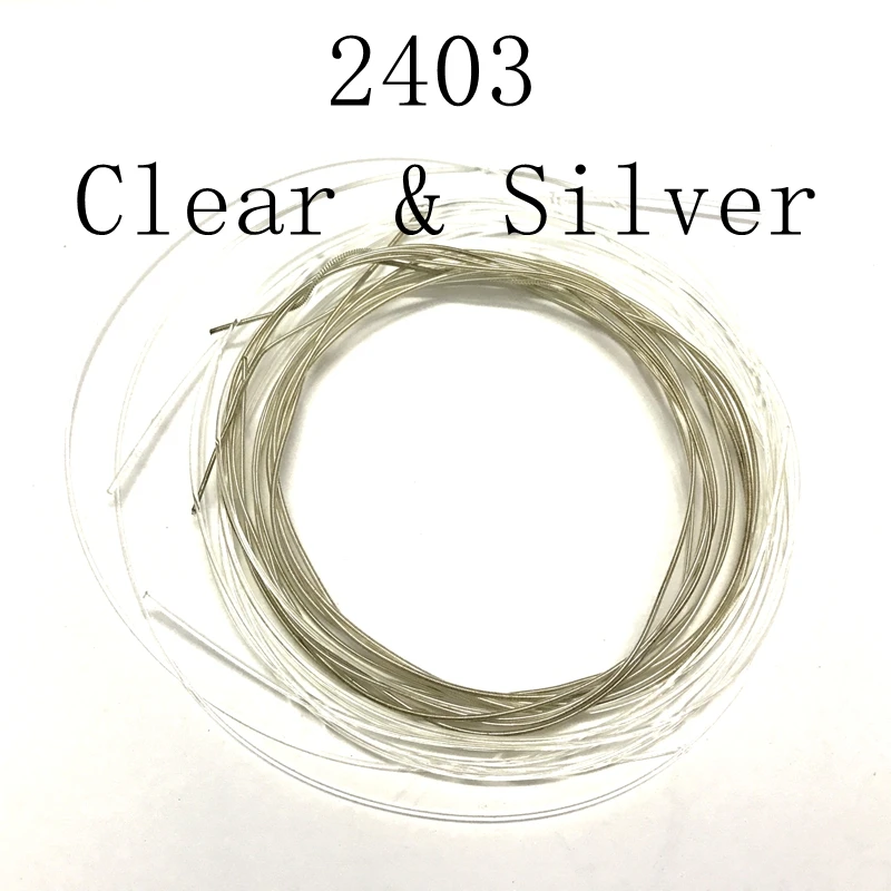 Clear Silver Nylon Strings Classical Guitar Strings 2403 With Retail Package Concert Quality