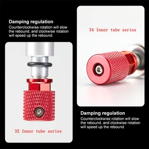 Bolany Bicycle suspension cartridge, oil cartridge fork, oil damping rod, 26/27.5/29 inches, bicycle front fork, repair piece, air fork update accessories 9 Main Sales Suspension Aro 26 - №6