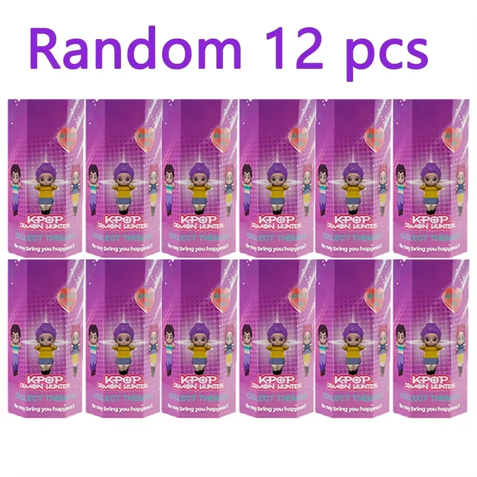 %_Demon Hunters صندوق أعمى الشيطان ساجا جمع أنيمي الشكل حفلة تأثيري الألعاب الكرتون Huntrix ديكور هدية الكريسماس_$ #4