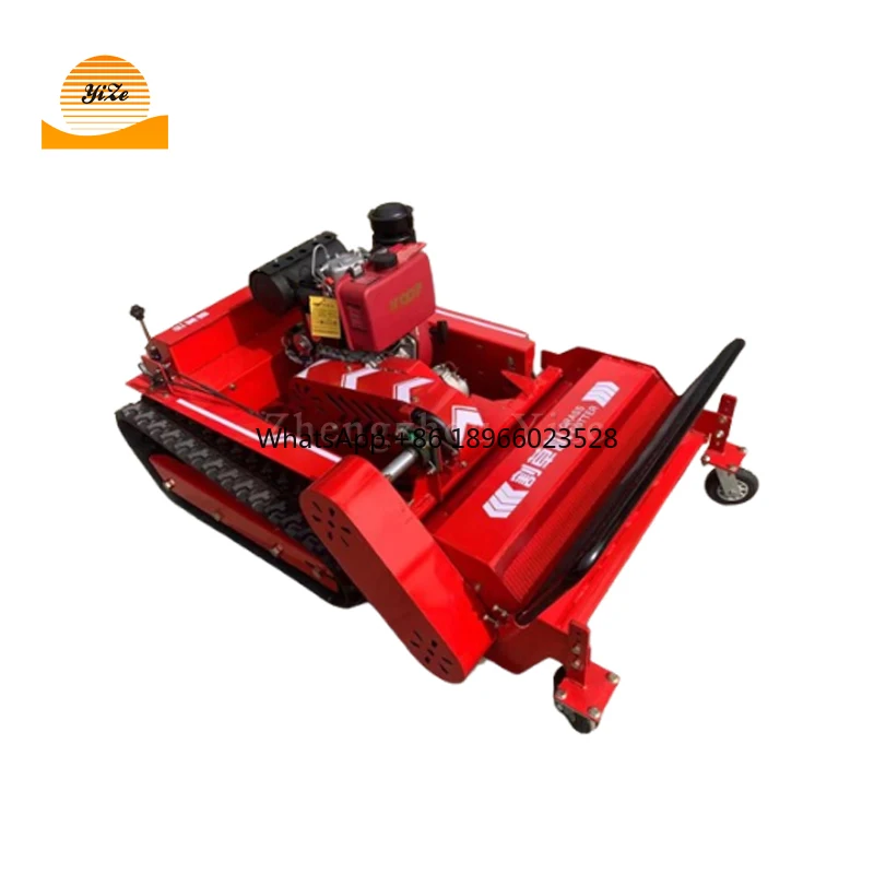 China Self Propelled Remote Control Lawn Mower Grass Trimmer Tilling Rotary Cultivator Power Tiller Power Weeder Cutter