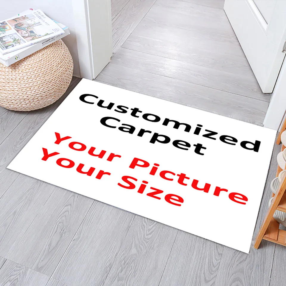 Carpet Customized For Your Living Room Bedroom Customized With Your Picture And Size Area Rug Home High Quality Soft Floor Mat