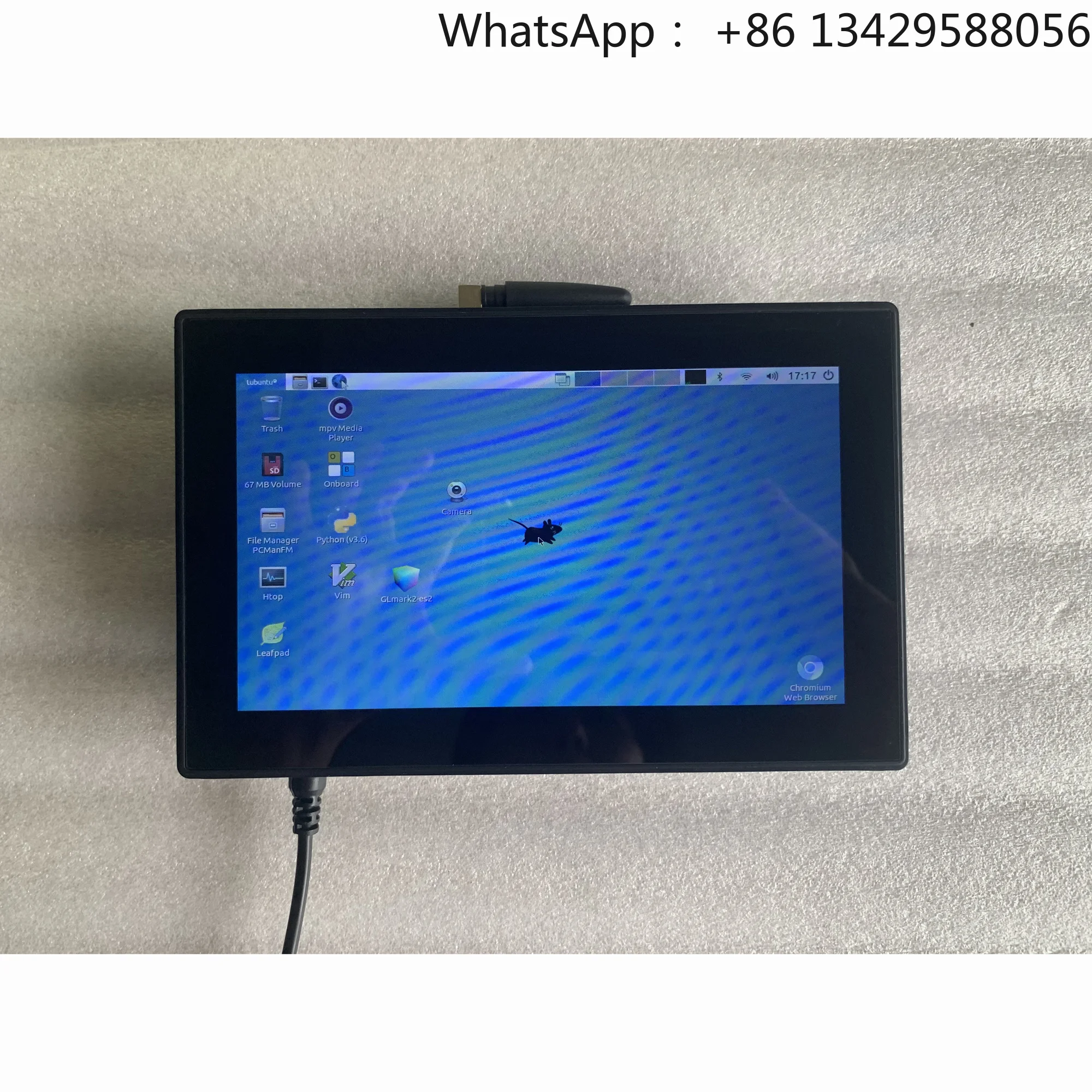Home Automation Industry - Gömülü Açık Çerçeveli Metal Kasa 10.1
