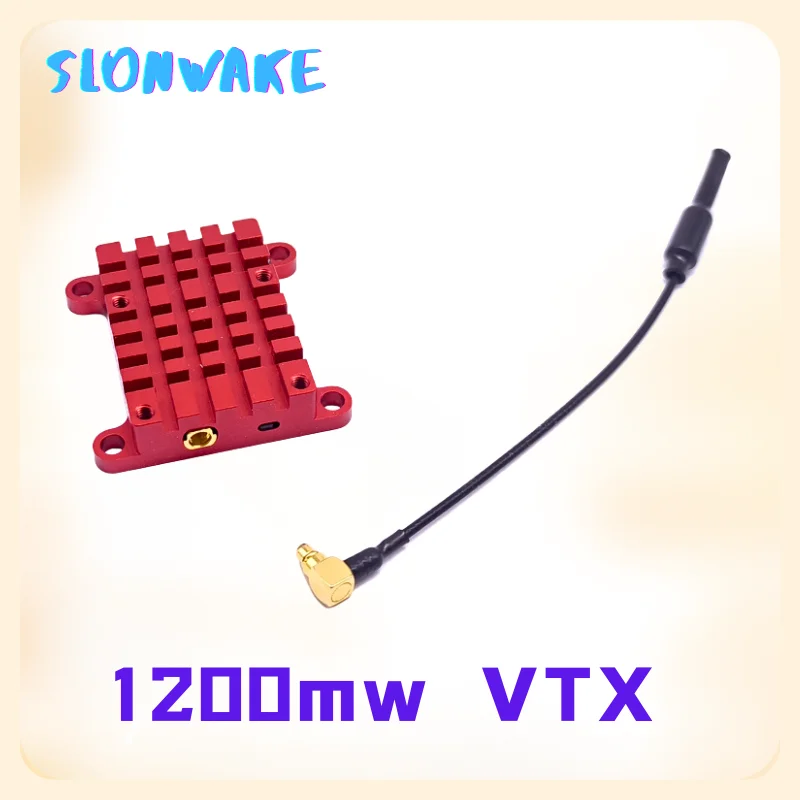

5.8G 48CH Raceband PIT/200-1200mW Switchable 2-6S VTX Transmitter for RC FPV Racing Drone