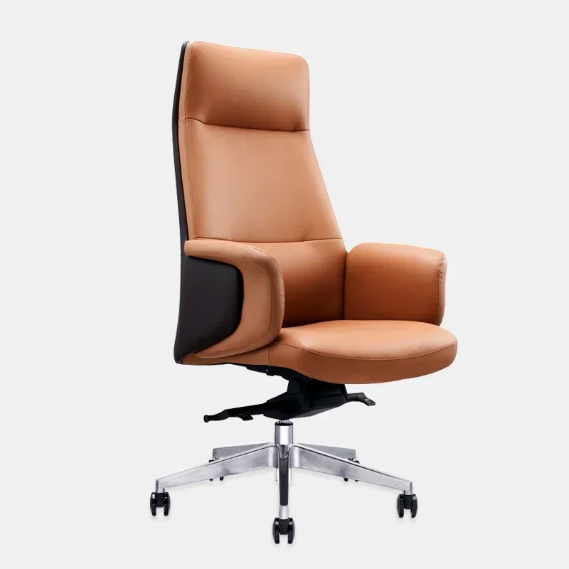 New Fashionable Boss ,Office Swivel Chair, Simple and Modern Leather Conference , High-end Home Computer Chair