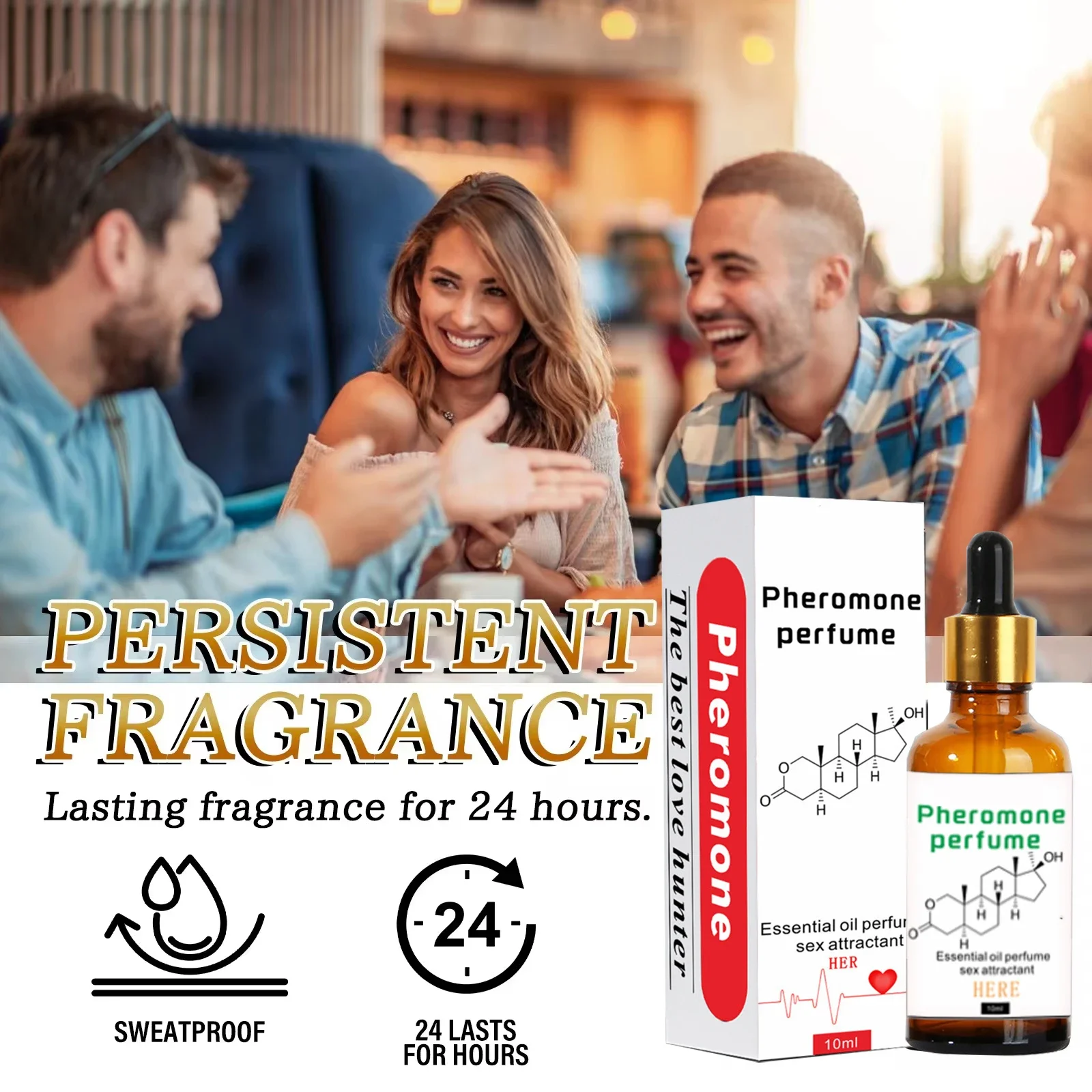 Long Lasting Pheromone Perfume Essential Oil For Women To Attract Men Fragrance Stimulates Flirting Passion