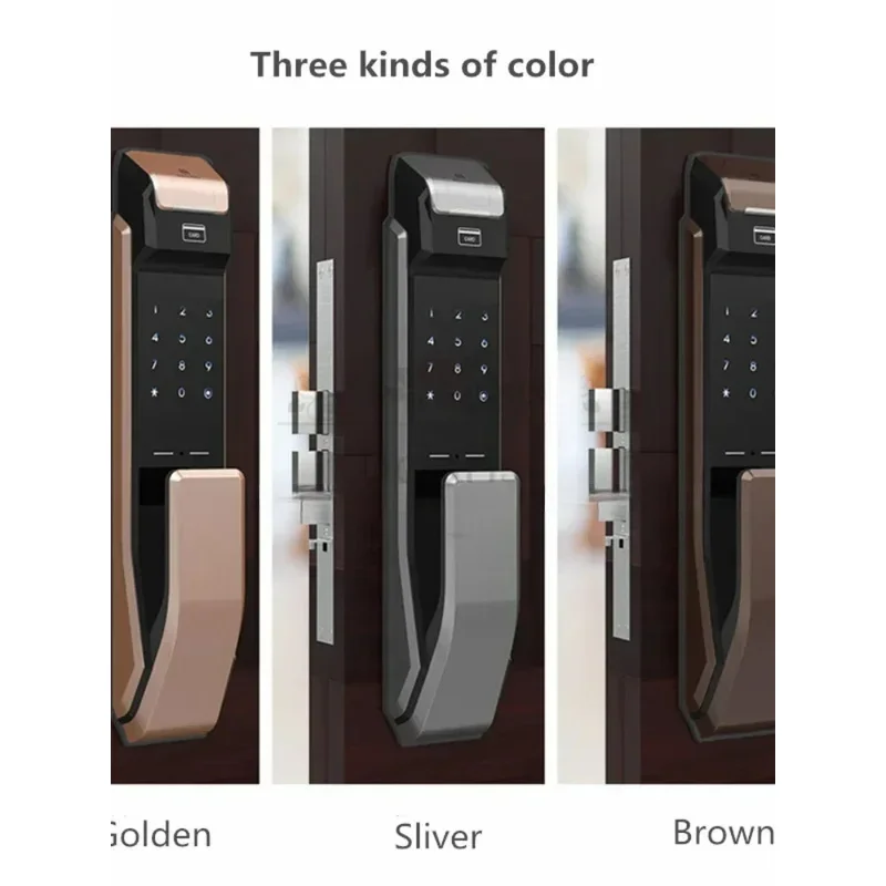 Fingerprint lock fully automatic home 3D facial recognition intelligent password remote unlocking electronic home door lock