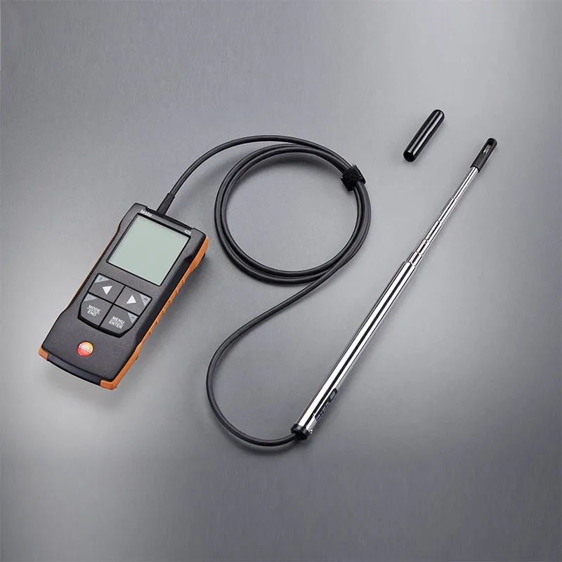 New Testo 425 - Digital Hot Wire Anemometer With App Connection Order-Nr.  0563 0425