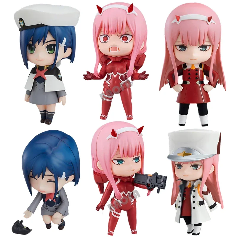 #2408 DARLING in the FRANXX Zero Two Anime Girl Figure #987 Ichigo Action Figure Ichigo/Zero Two Figurine Collectible Model Toys