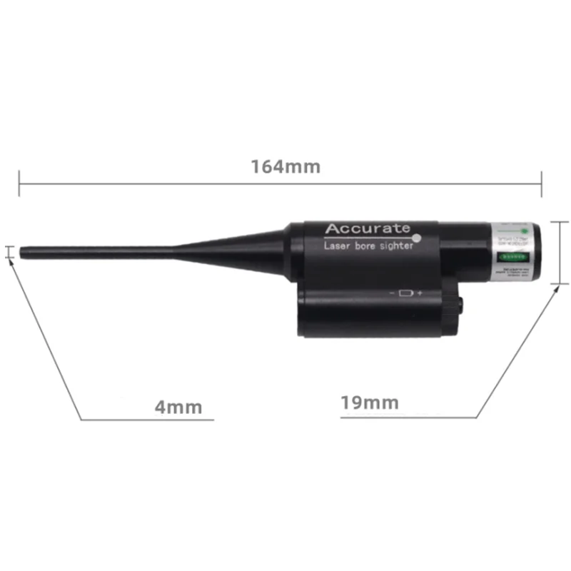 Laser Calibrator Red Green Zeroing Device Adjustment Laser Locator Laser Sight Rifle Sight Laser Pointer . 22 to .50 Caliber