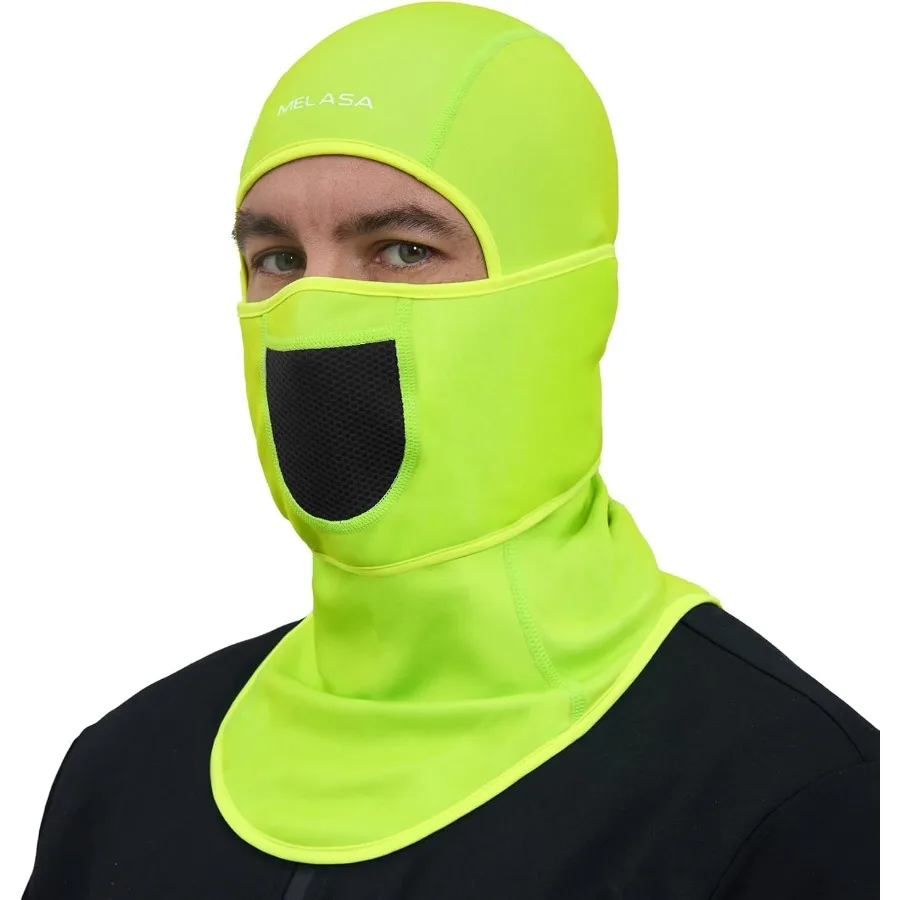 MELASA Winter Balaclava Face Mask for Cold Weather Thermal Fleece Ski Mask with Movable Face Cover for Outdoor Work Skiing