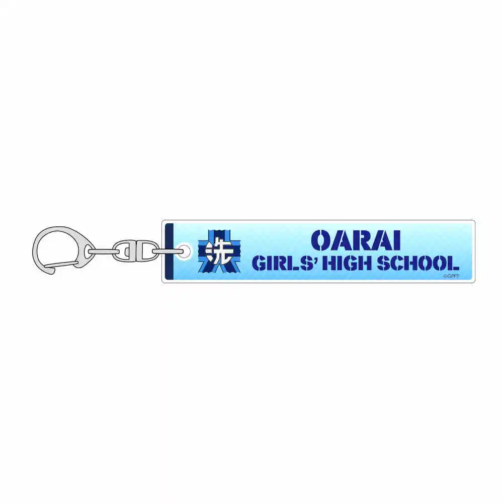 Charm Anime Fans Gifts Love Live!      Acrylic Keychain GIRLS und PANZER The Movie Shibuya Arashi Series About 6cm