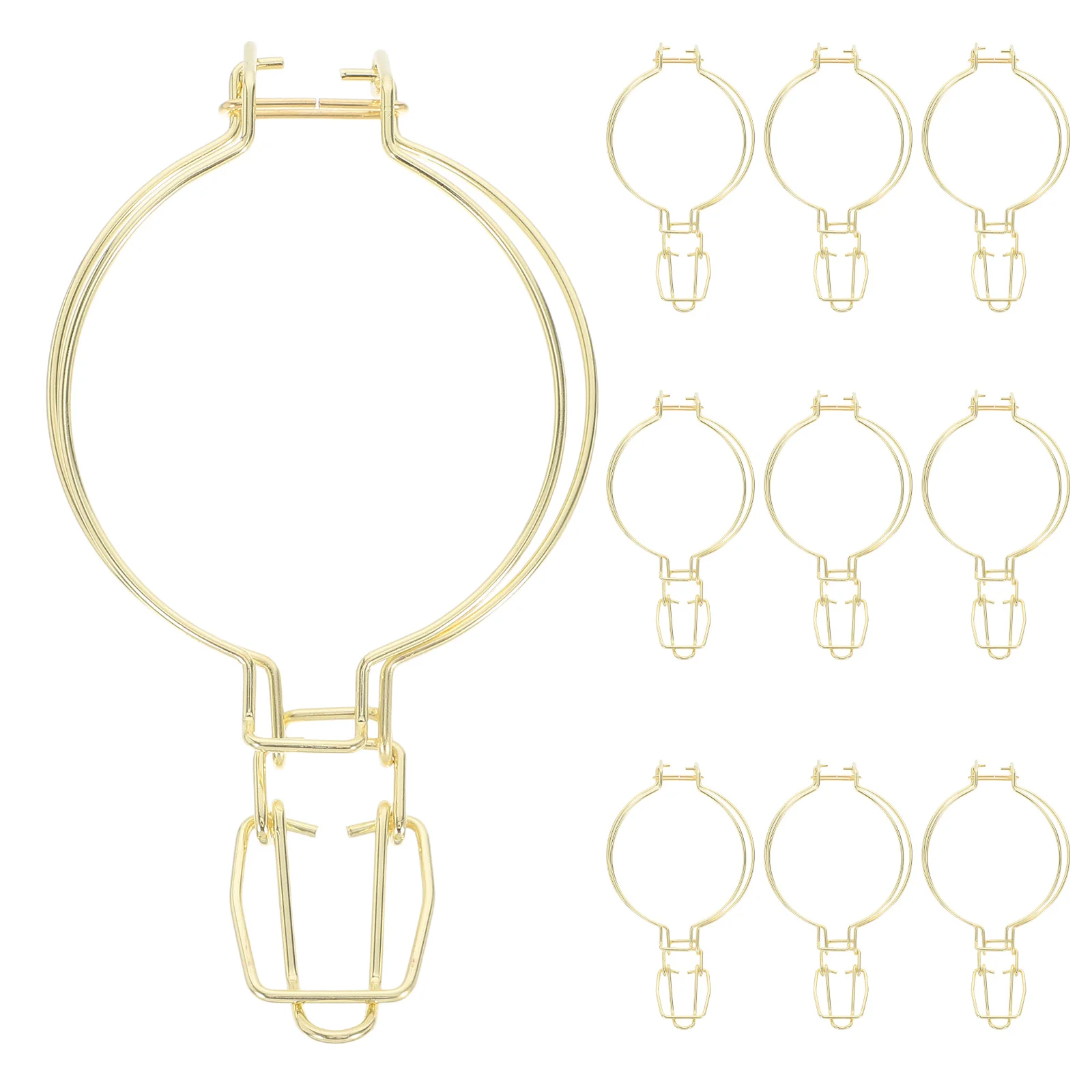 

Wire Lock Buckle Sealing Can Glass Jar Accessories Fastener Golden Canning Clip