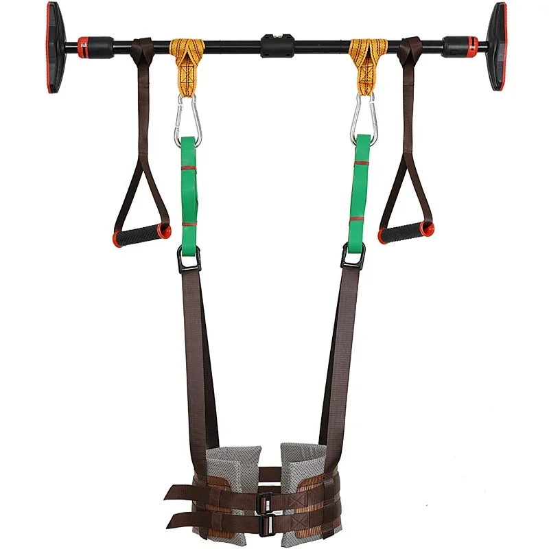 Hanging Horizontal Bar Lumbar Traction Belt Hanging Lumbar Traction Equipment Household Spinal Pain Stretching Suspension Belt