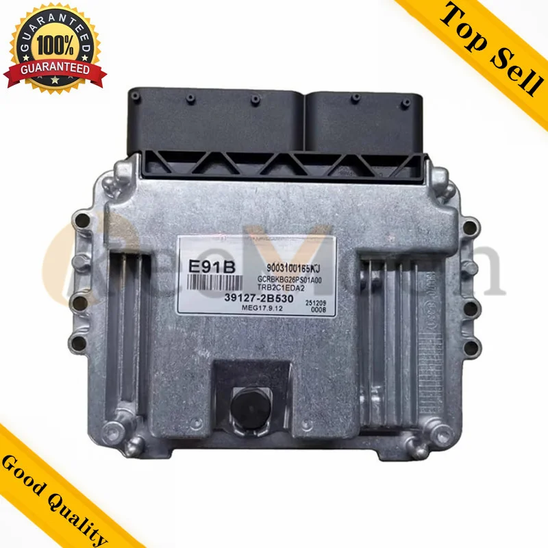 Refurbished Engine Computer Board ECU ECM E91B MEG17.9.12 Electronic Control Unit 39127-2B530 391272B530 For Hyundai