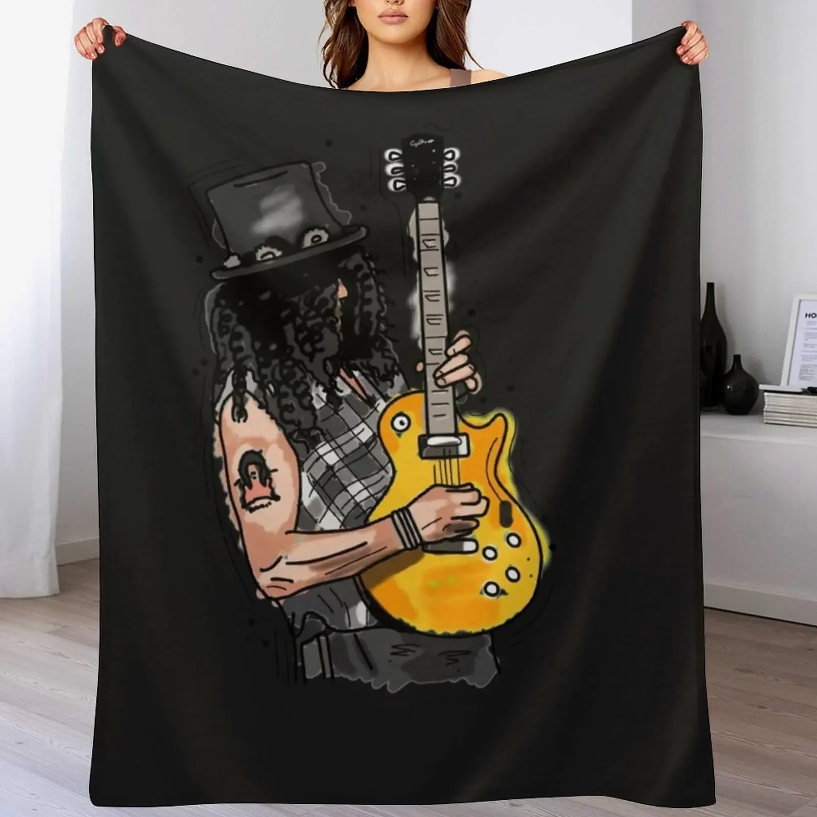 Slash illustration Classic Throw Blanket Thermal Thins Blankets