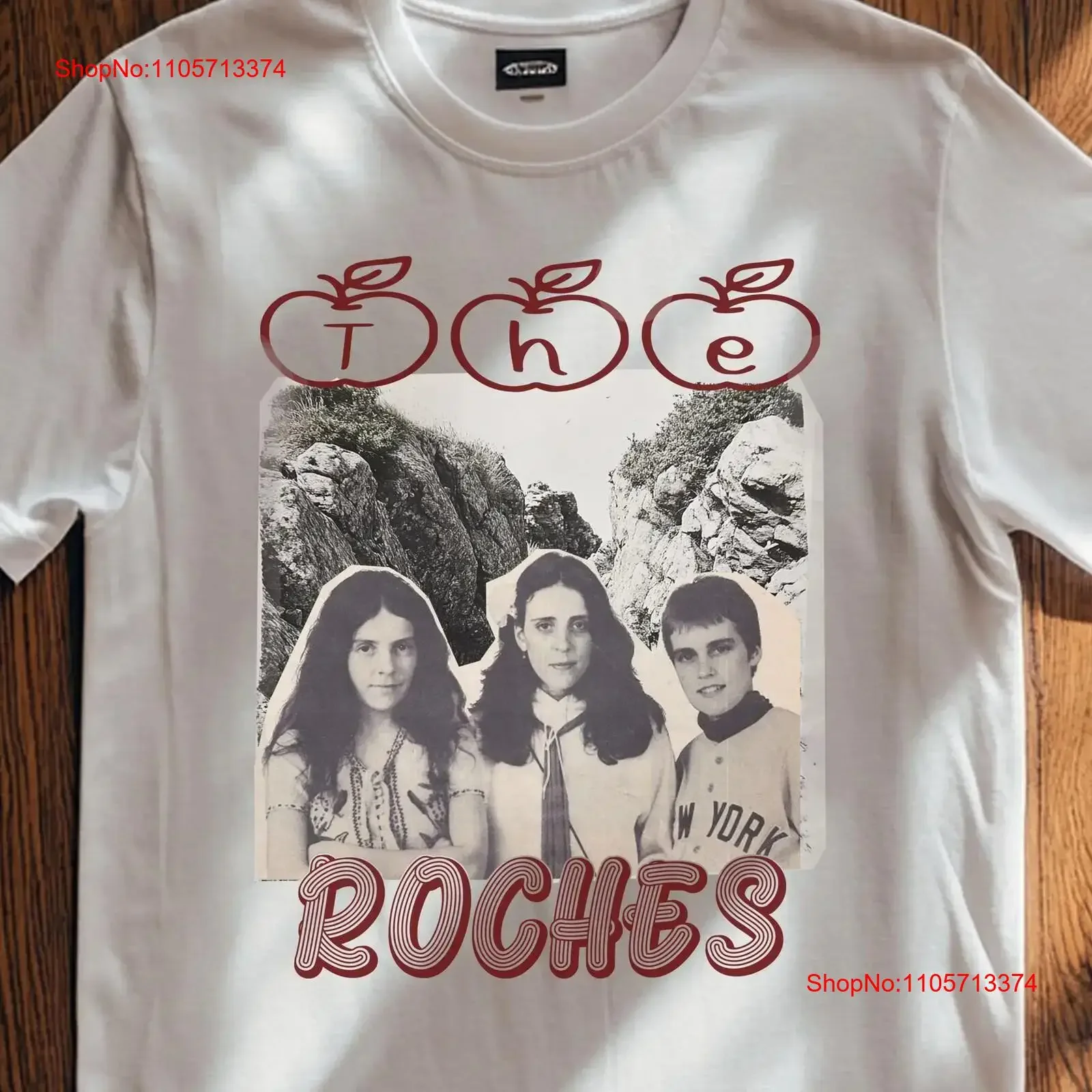 T-shirt vintage The Roches Band Fan Art, effet délavé, pour un usage quotidien, extensible, doux, décontracté, vêtements de créateur, mode légèrement décontractée