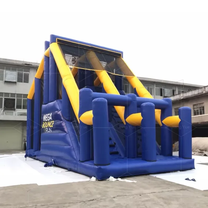 Free Fall Air Jump Platform Inflatable Extreme Adventure Flow Jumping Air Cushion Jump in the Air