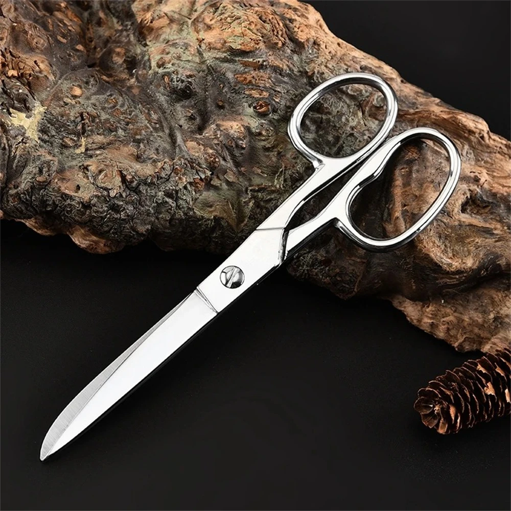 Tesoura De Roupas De Aço Inoxidável Profissional, Ferramenta De Artesanato, Ferramentas De Costura, DIY, Artesanato De Escritório, 1Pc