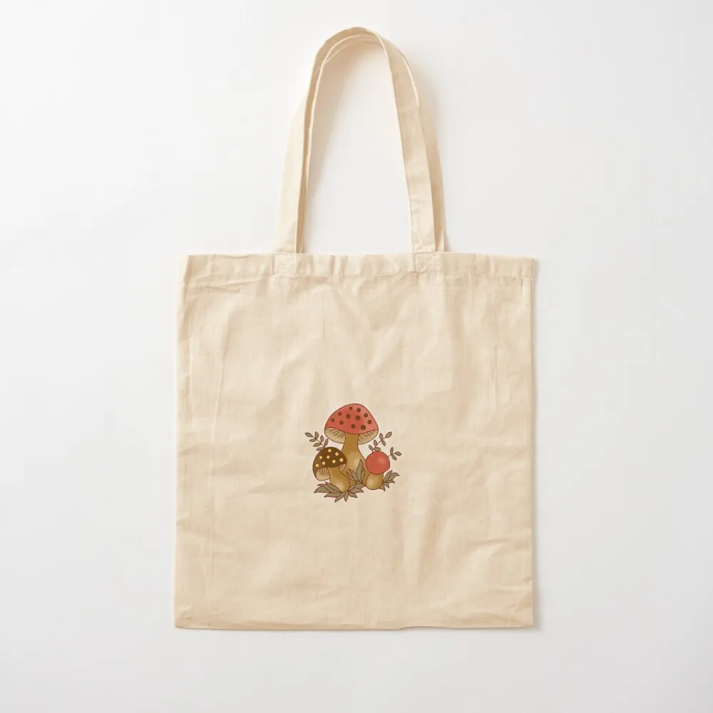 Merry Mushroom Logo Tote Bag Women's shopper bag Shopping bags Woman shopper bag