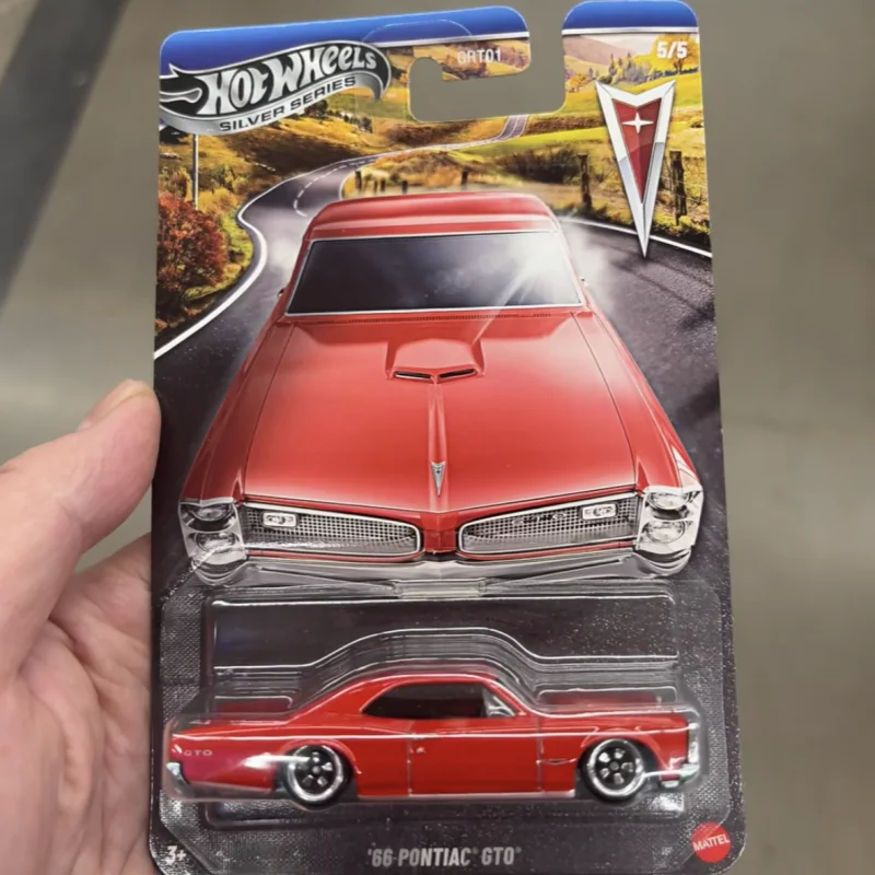 Hot Wheels Diecast Alloy Pontiac Car Model Silver Series Collectible Simulation Car For Collection Multiple Styles Optional