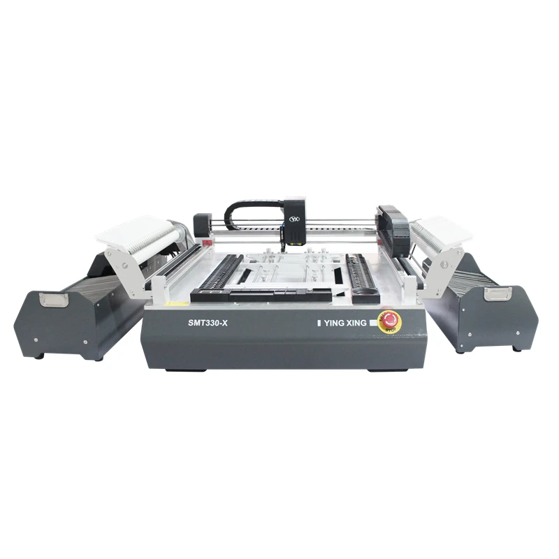 الأسهم في الاتحاد الأوروبي SMT330-X ماكينة استبدال المكونات باستخدام تقنية التركيب السطحي مع محرك معزز خطوة و 54 مغذيات