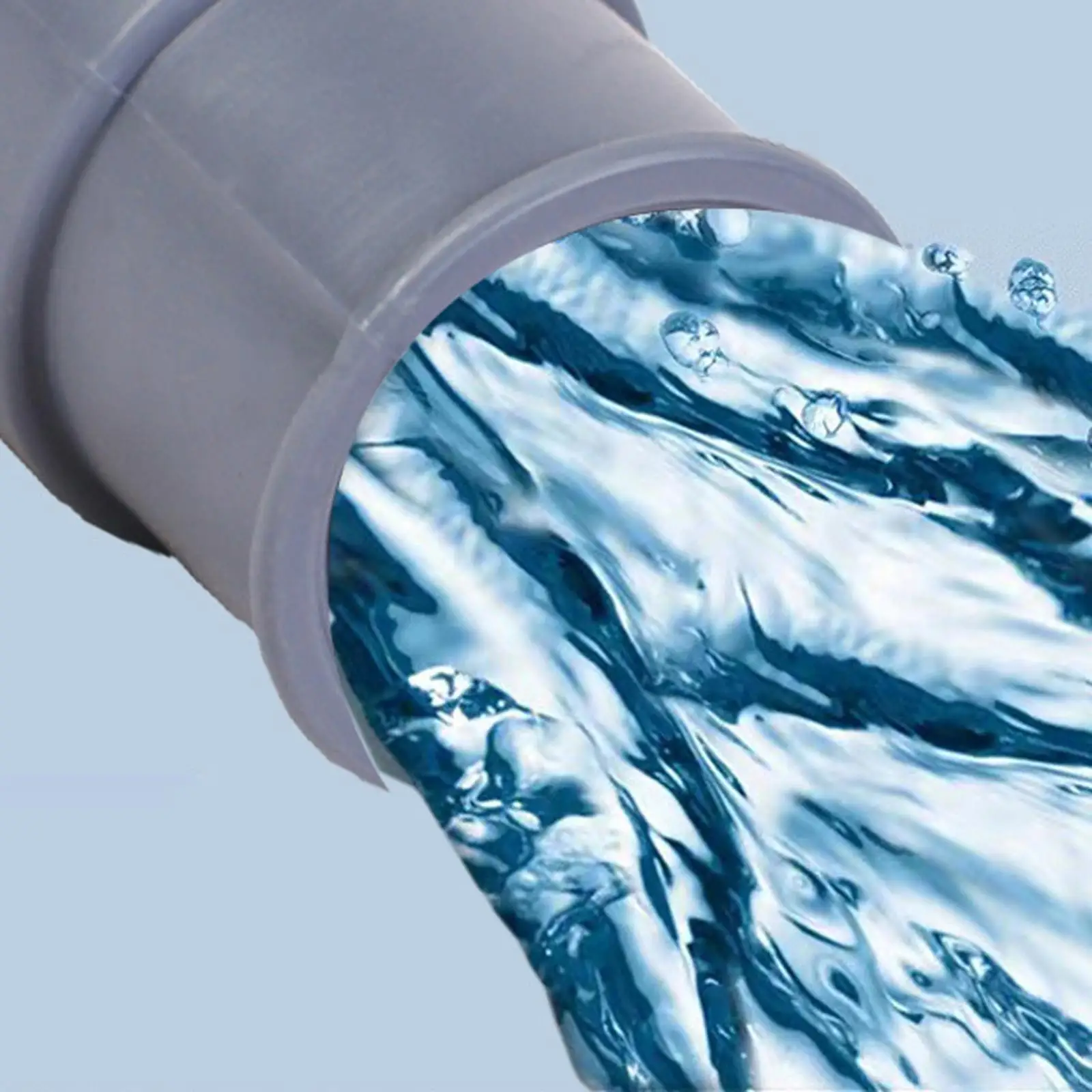 Extendable Drain Hose Replacement PP Material for Washer Flexible Discharge Tube Kit Home Laundry Application