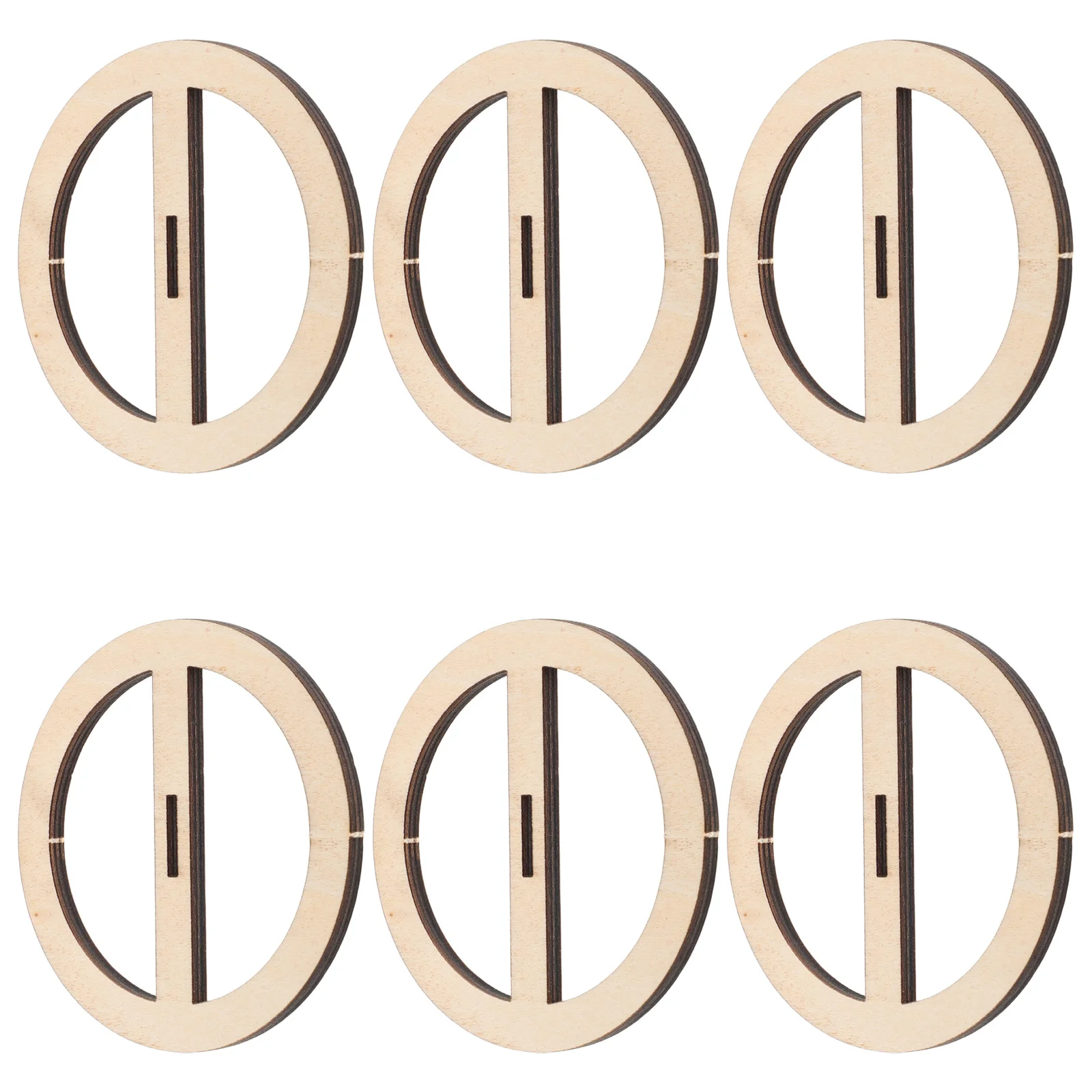 

6pcs Wooden Holder For Making, Universal Wick Centering Tool, Keeps Wicks Centered In Mason Jars, Wick Stabilizer For