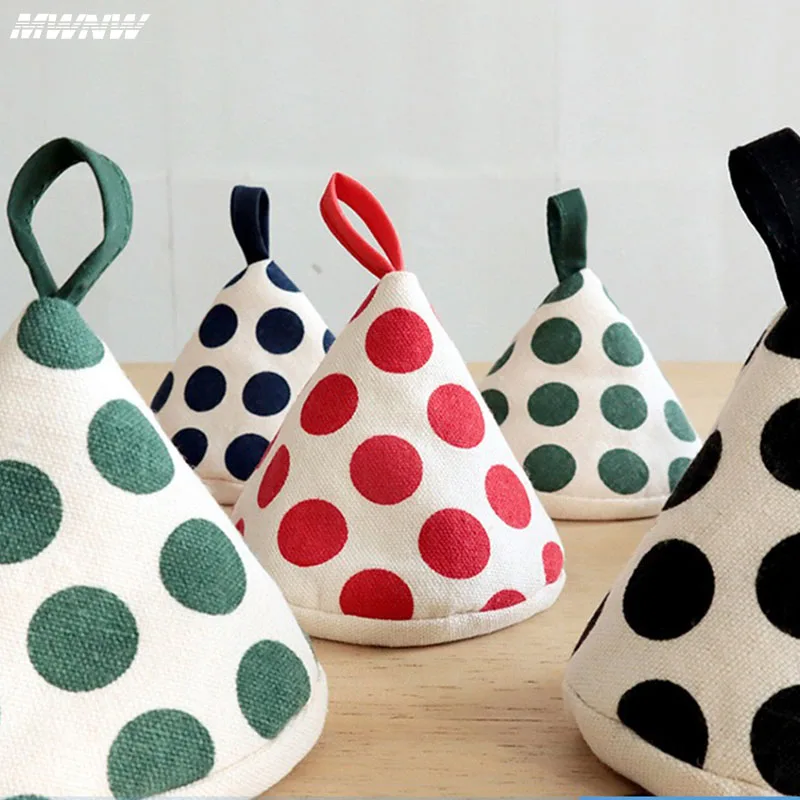 Single Microwave Oven Gloves Multi-color Kitchen Cooking Baking Mitts Pot Pad Heat Proof Protected High Temperature Resistant - view 4