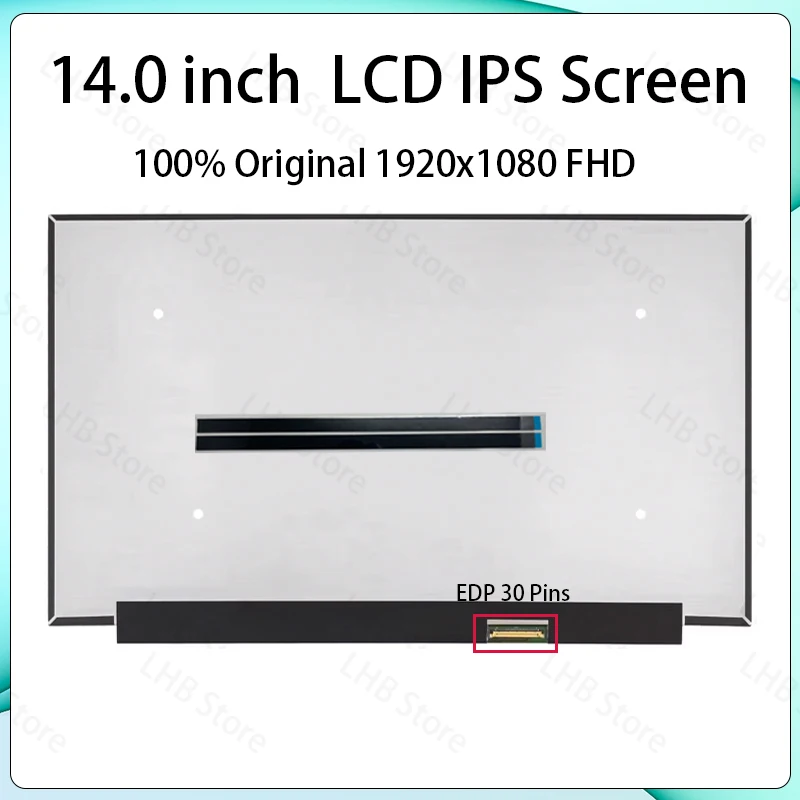

14 Inch IPS Laptop LCD Screen LM140LF3L03 Fit LM140LF3L For Chuwi HeroBook Pro CWI514 Display Matrix Panel 1920x1080 eDP 30 Pins