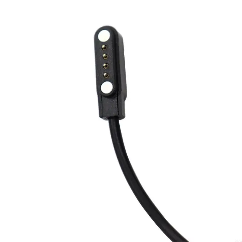 유니버설 4핀 9mm 3.0mm 스페이스 스마트워치 마그네틱 충전 케이블 USB 2.0 남성 - 4핀 마그네틱 충전기 라인 (스마트워치용)