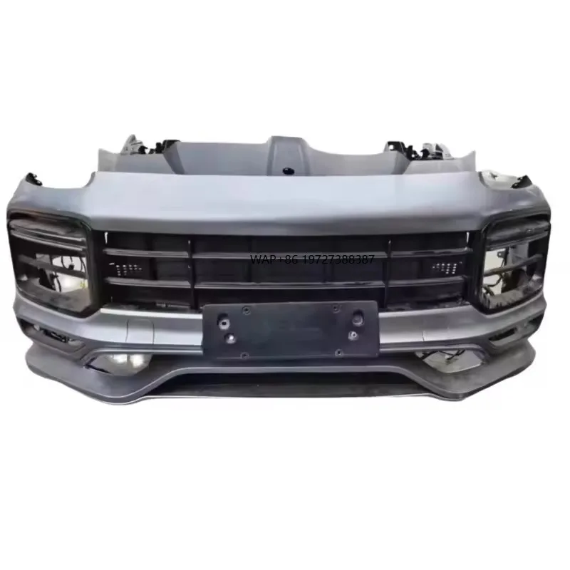 

New Condition Front Bumper Assembly for GTS 9Y0 9YA with Exhaust Cut-Outs Screw-On Attachment 1-Year Warranty