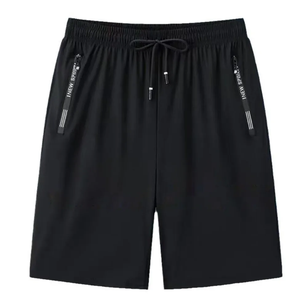 جديد الصيف الشاطئ الرجال السراويل الحرير الجليد التجفيف السريع تنفس كول فضفاض موضة السباحة السراويل الرجال واقية من الشمس سراويل تقليدية