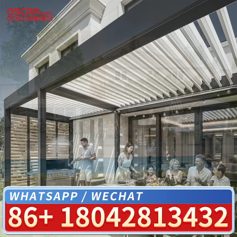 Durable White Aluminium Garden Pergola for Sun Protection Suitable for Backyard Patio and Lawn pergola