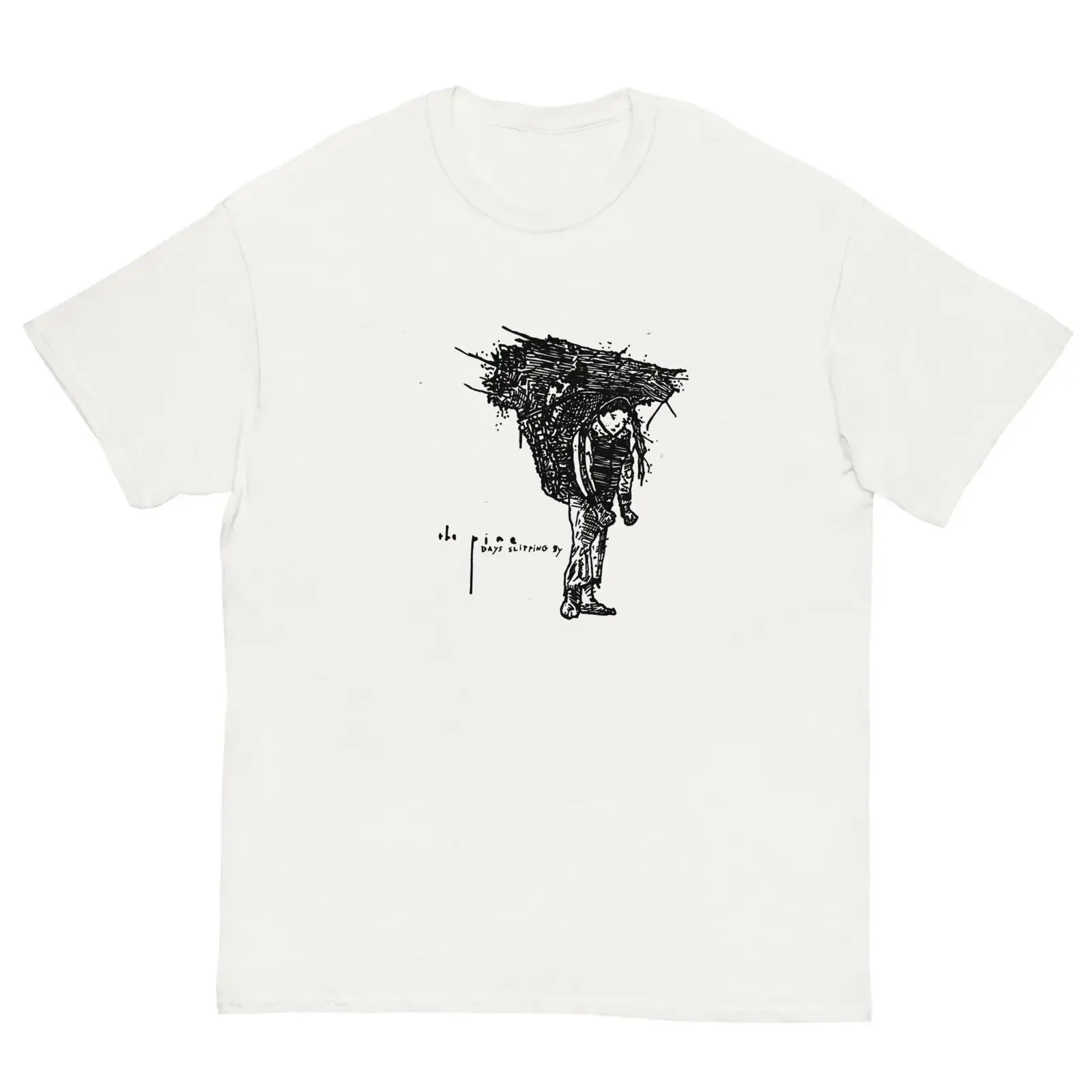 the pine 90s emo screamo post hardcore skramz band shirt vintage Washed Comfortable Slightly Unisex Breathable Stylish