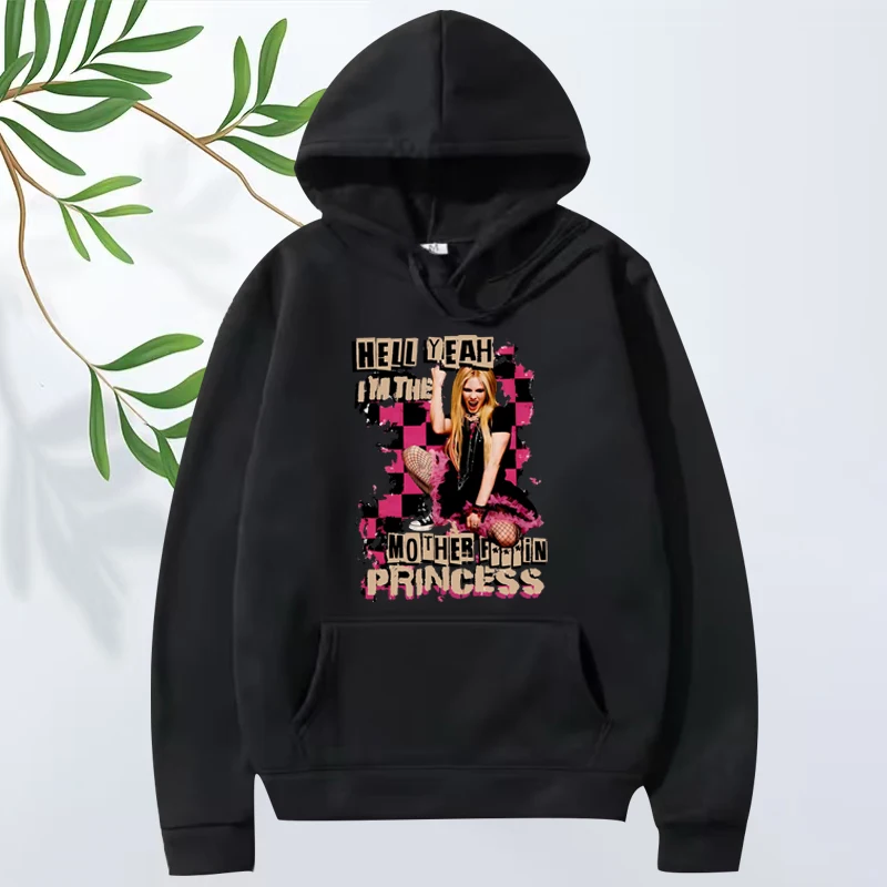 

Avril Lavigne Classic fashion hoodie 2025 men women cool vintage Long sleeve streetwear print Graphics oversized hoodie unisex
