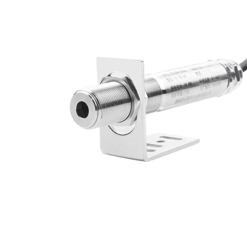 Sensor industrial com termômetro infravermelho, sensor de temperatura IR